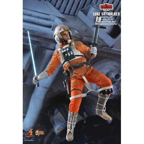 1:6 Star Wars Ep. V : The Empire Strikes Back - Luke Skywalker Snowspeeder Pilot Figure MMS585 Hot Toys 40th Anniversary