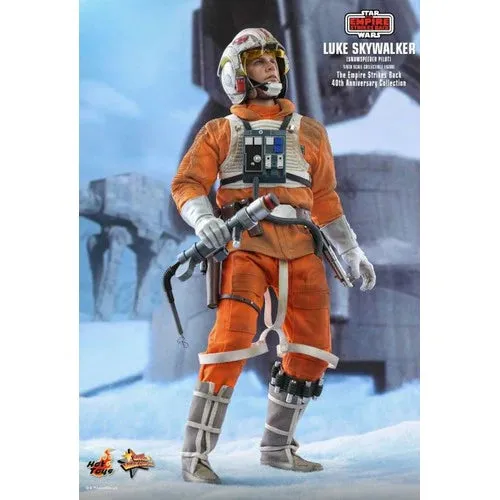 1:6 Star Wars Ep. V : The Empire Strikes Back - Luke Skywalker Snowspeeder Pilot Figure MMS585 Hot Toys 40th Anniversary