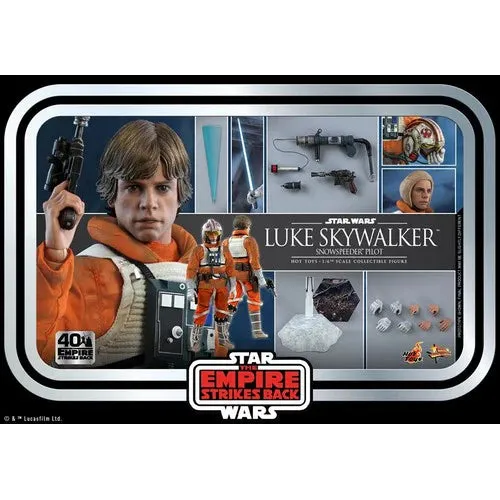 1:6 Star Wars Ep. V : The Empire Strikes Back - Luke Skywalker Snowspeeder Pilot Figure MMS585 Hot Toys 40th Anniversary