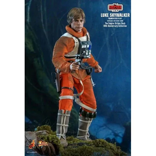 1:6 Star Wars Ep. V : The Empire Strikes Back - Luke Skywalker Snowspeeder Pilot Figure MMS585 Hot Toys 40th Anniversary