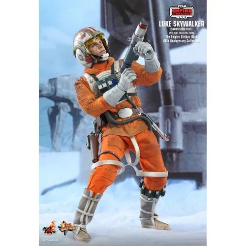 1:6 Star Wars Ep. V : The Empire Strikes Back - Luke Skywalker Snowspeeder Pilot Figure MMS585 Hot Toys 40th Anniversary