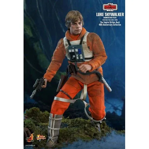 1:6 Star Wars Ep. V : The Empire Strikes Back - Luke Skywalker Snowspeeder Pilot Figure MMS585 Hot Toys 40th Anniversary