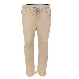 BABY BOYS BEIGE TWILL PANTS