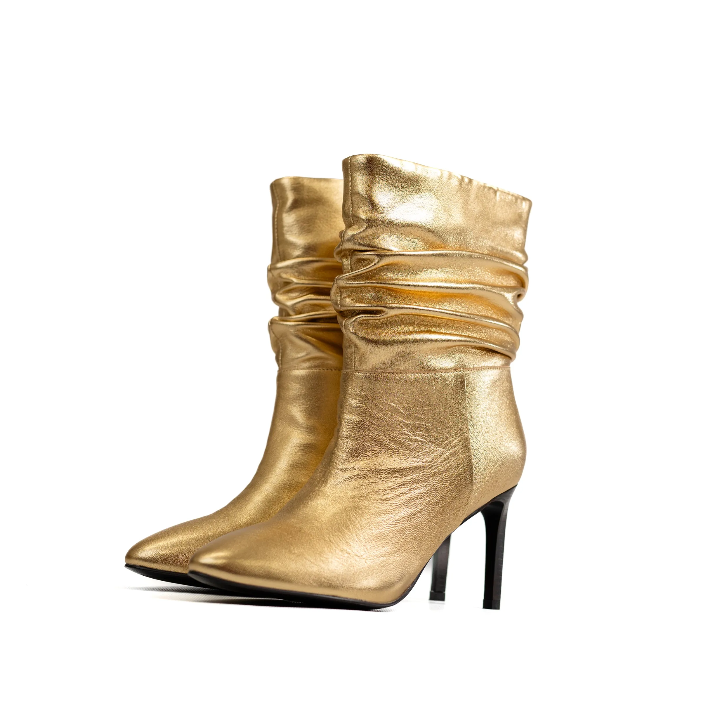 Bibi Lou Anastacia Gold Boot