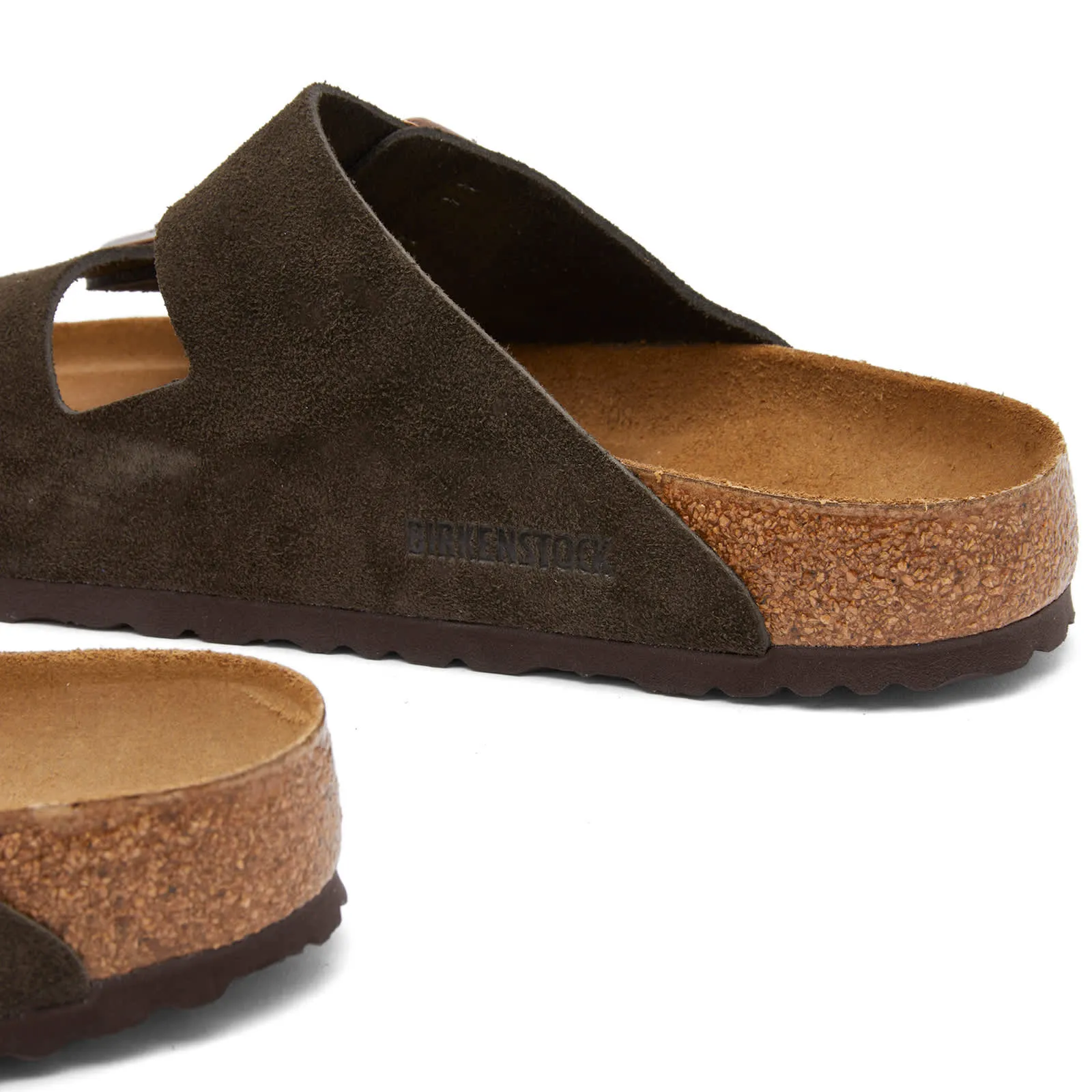 Birkenstock Arizona Sandals in Mocha Suede