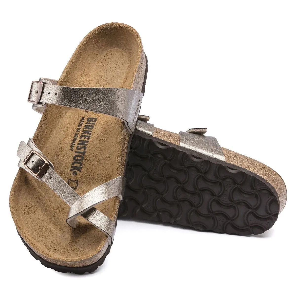 Birkenstock Women's Mayari Graceful Taupe Birko-Flor