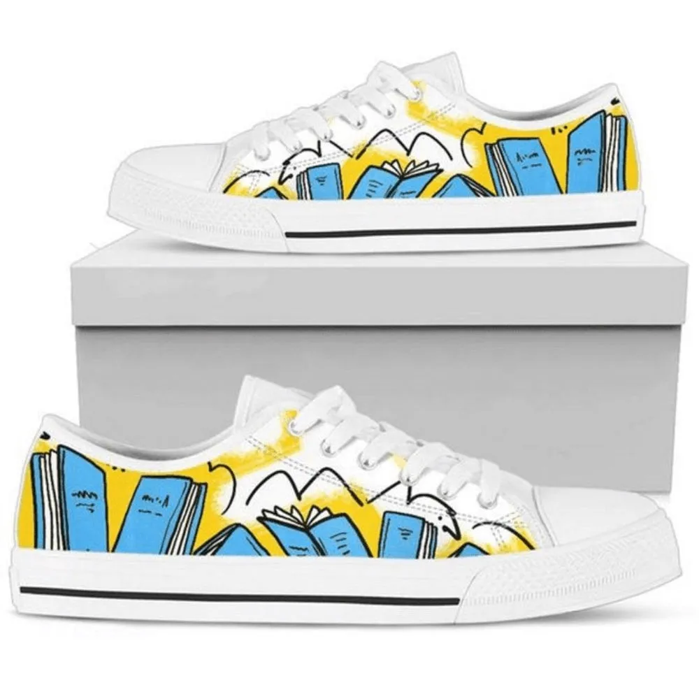 Blue Book Women's Low Top Shoes, Canvas Shoes Design, Low Top Sneaker