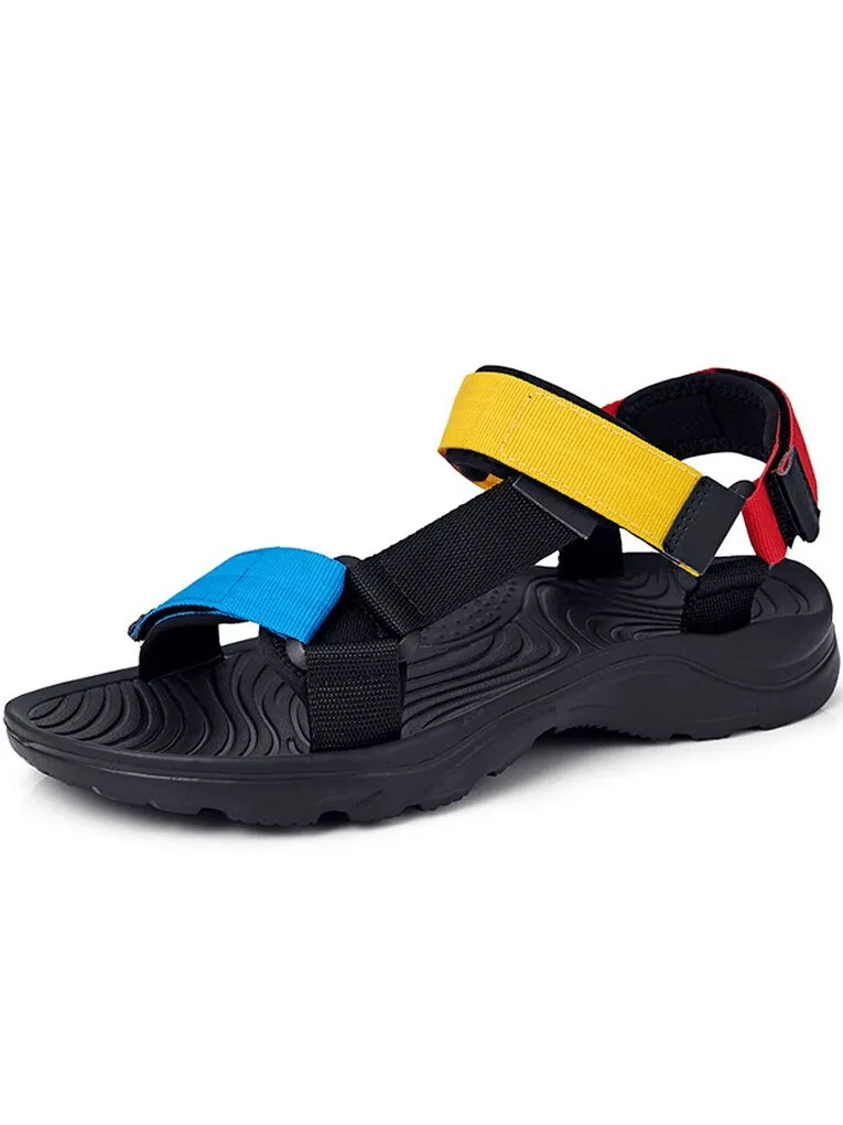 Casual Flexible Sports Men's Sandals with Velcro - SF1549