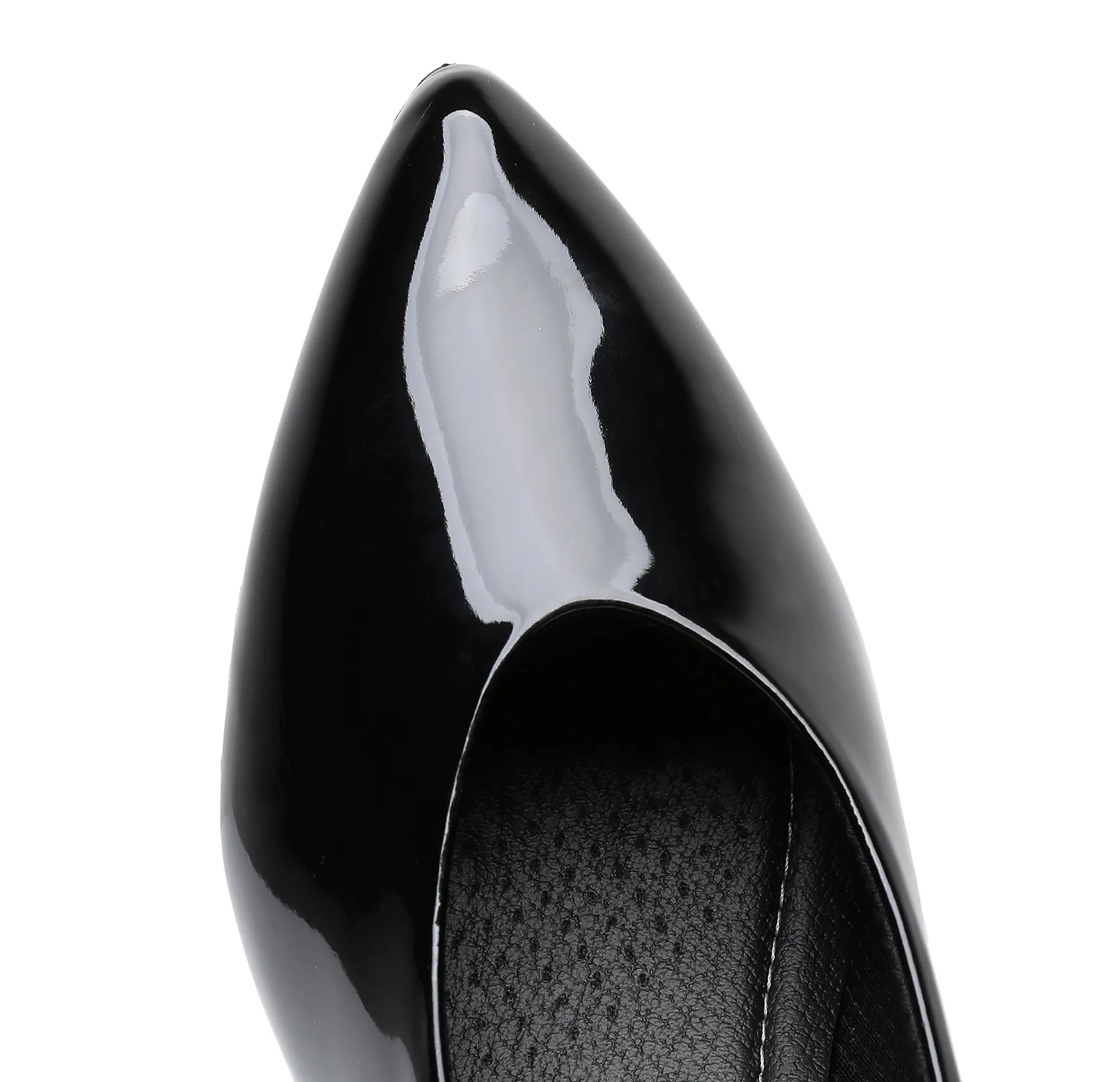 Dazzling Heel Elegance - Black Patent (745.058)