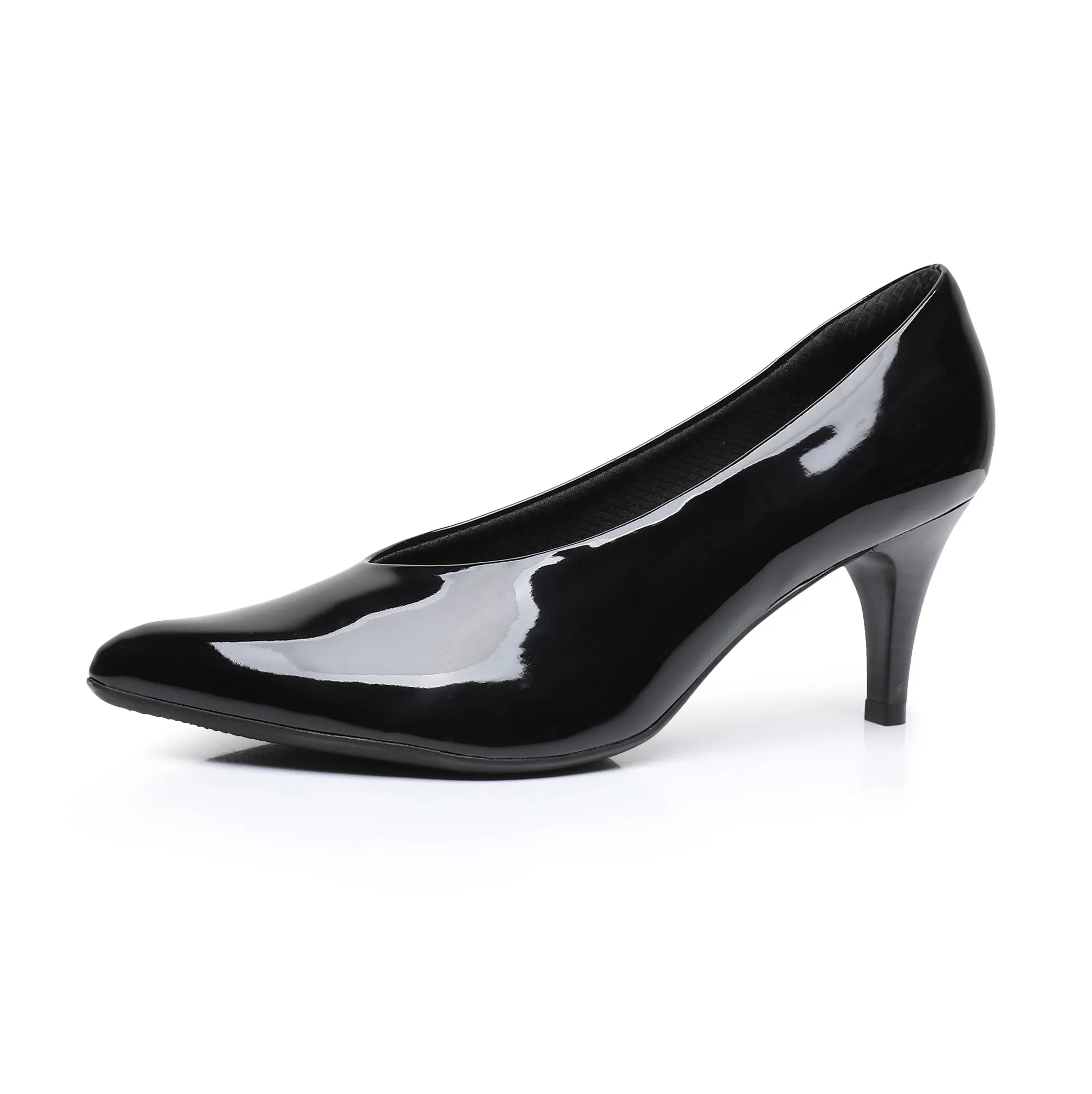 Dazzling Heel Elegance - Black Patent (745.058)