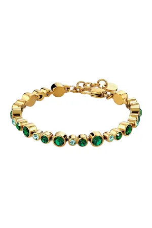 Dyrberg/Kern Teresia Emerald Green Bracelet