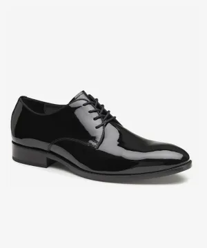 Johnston & Murphy Gavney Plain Toe Shoes - Black