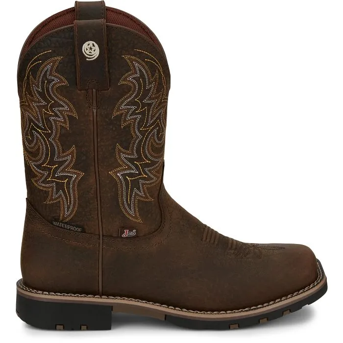 MEN'S FIREMAN 11" WATERPROOF WESTERN WORK BOOT | Gr9050