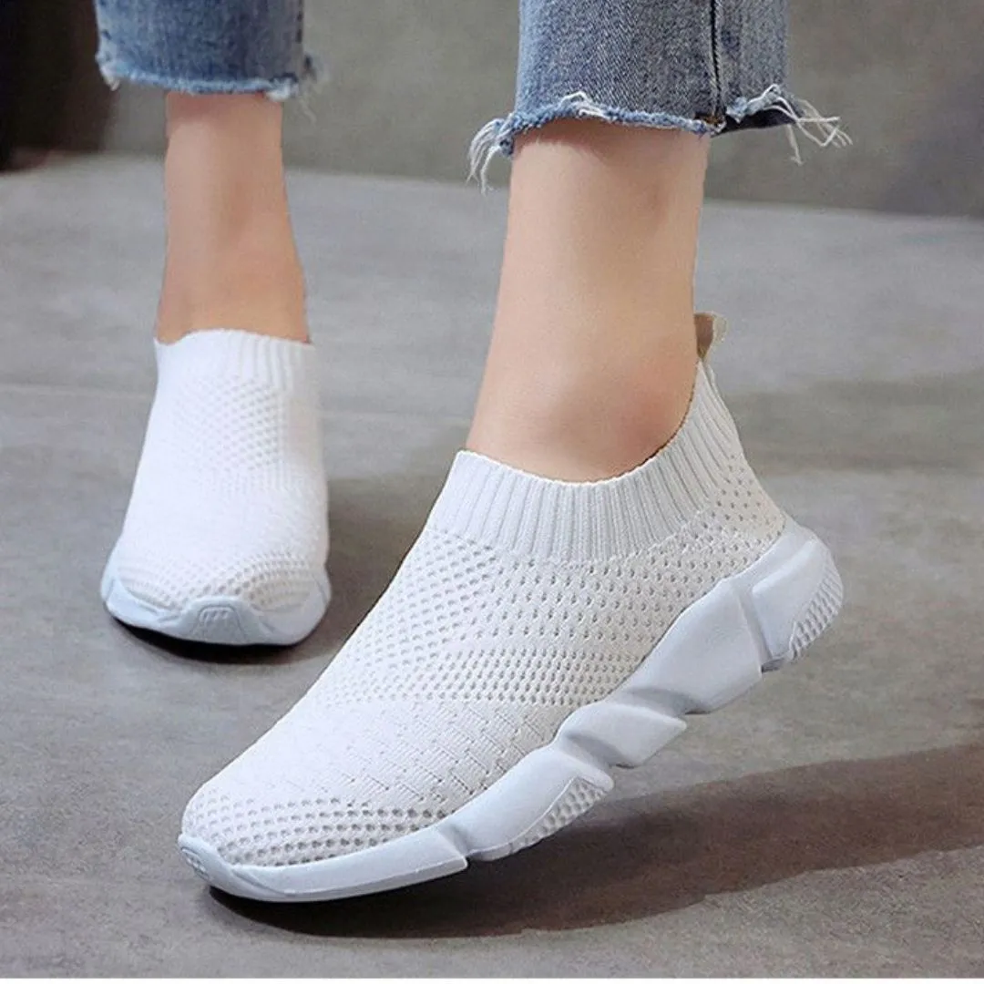 OCW Women Modern Slip On Sneakers Comfortable Sporty Shoes