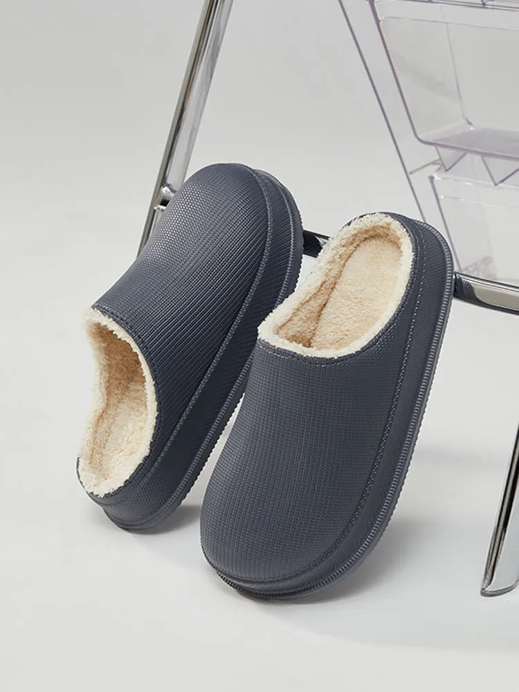 Owlkay Waterproof Warm Non-slip Slippers