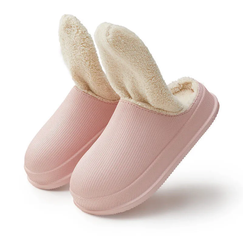 Owlkay Waterproof Warm Non-slip Slippers