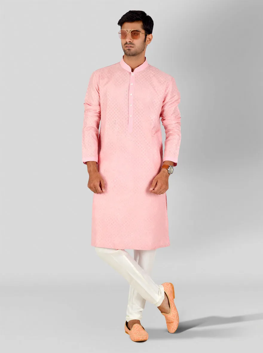 Pastel Pink Kurta | Azania