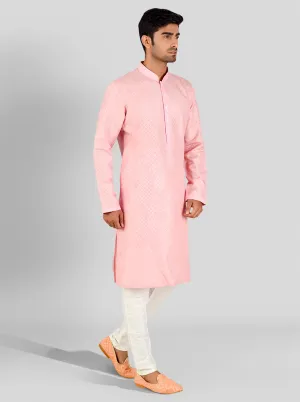 Pastel Pink Kurta | Azania