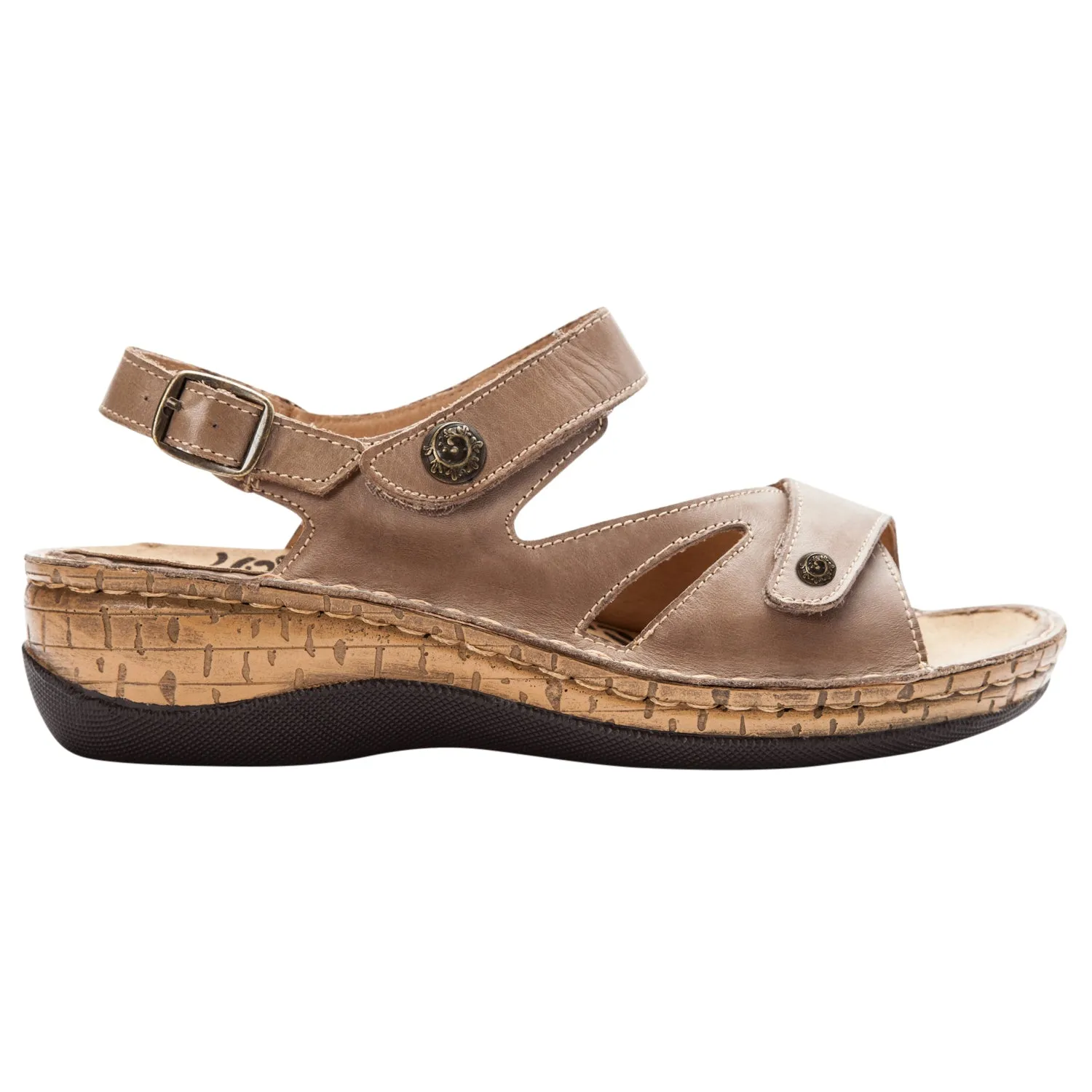 Propet Women's Sandals- Jocelyn WSO003L - Khaki