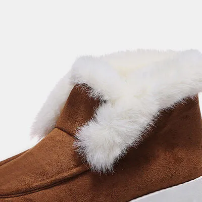 TEEK - Furry Suede Snow Boots