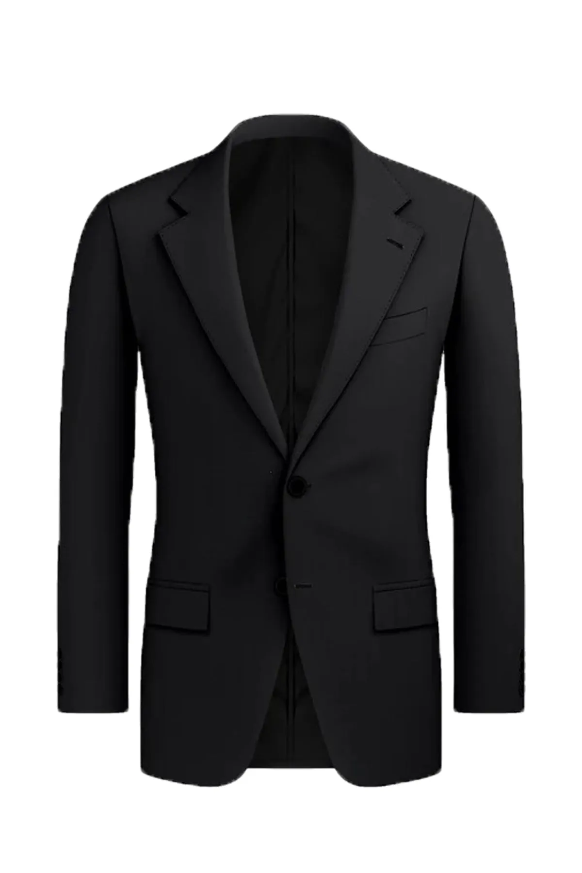 VBC | Timeless Elegance of the Black Herringbone Suit