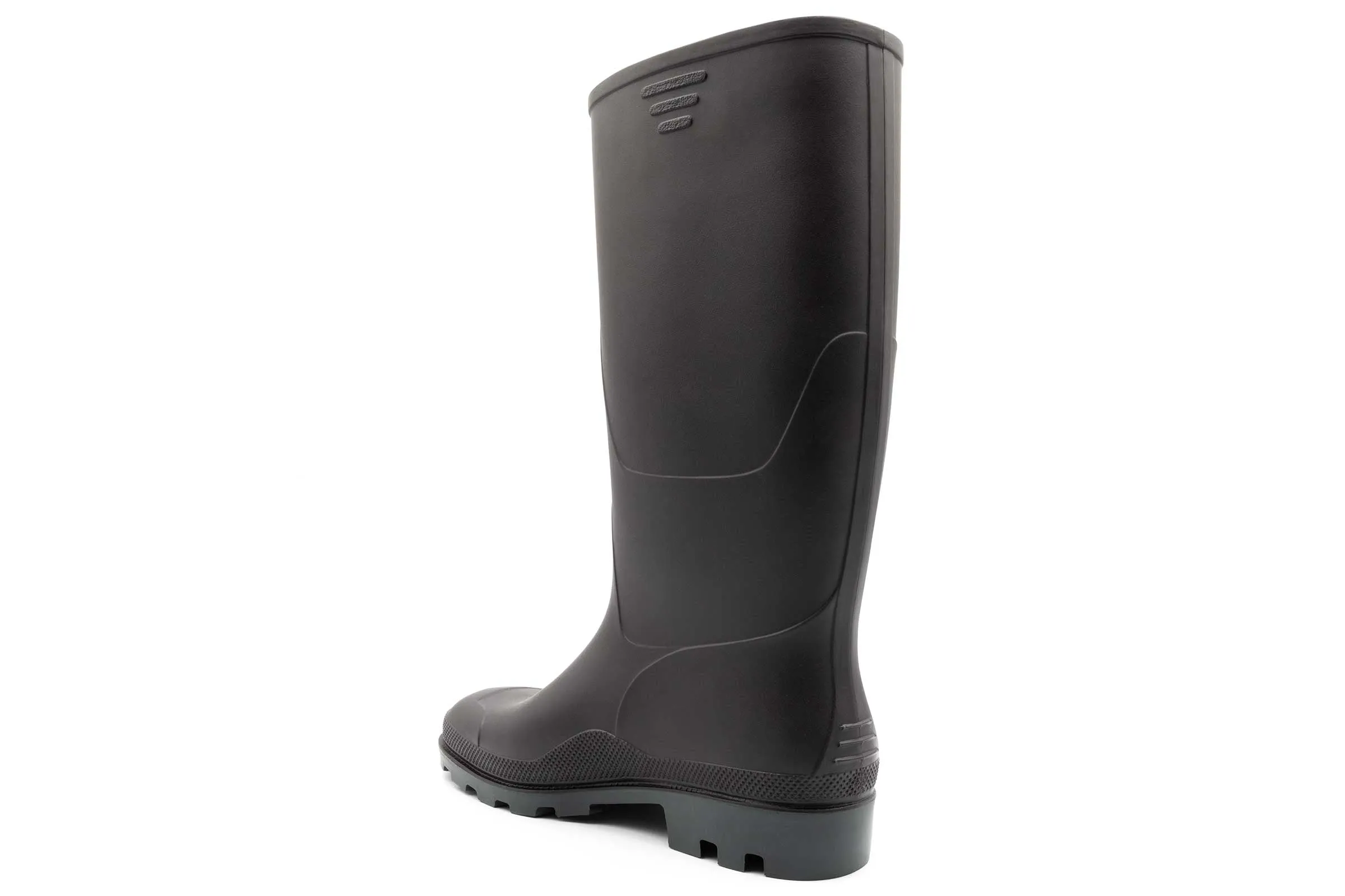 Wellington Waterproof PVC Boots - Walnut