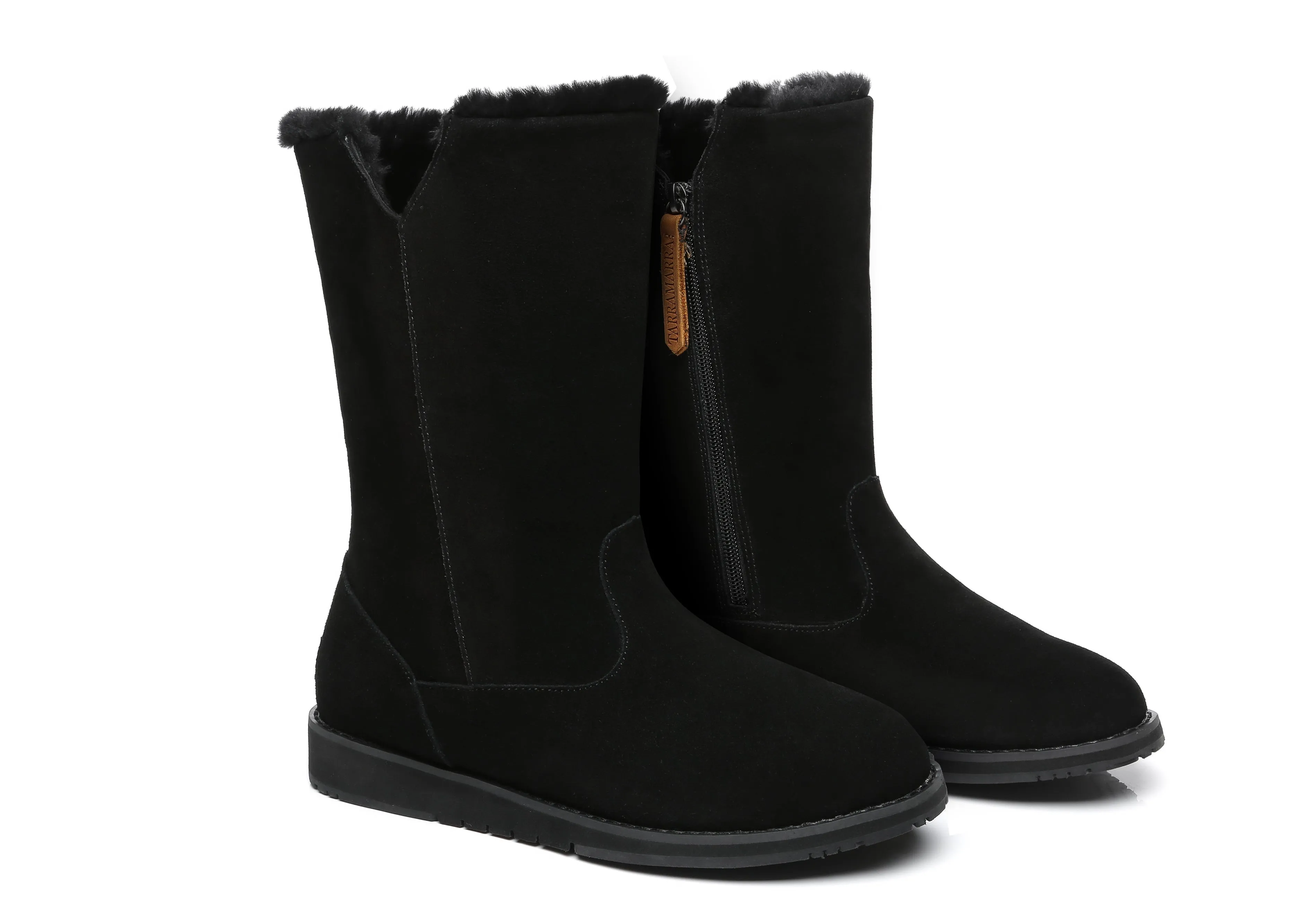 Womens Fashion Ugg Boots Mid Calf Colleen