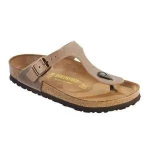 Women's Gizeh Oiled Leather Tobacco Brown