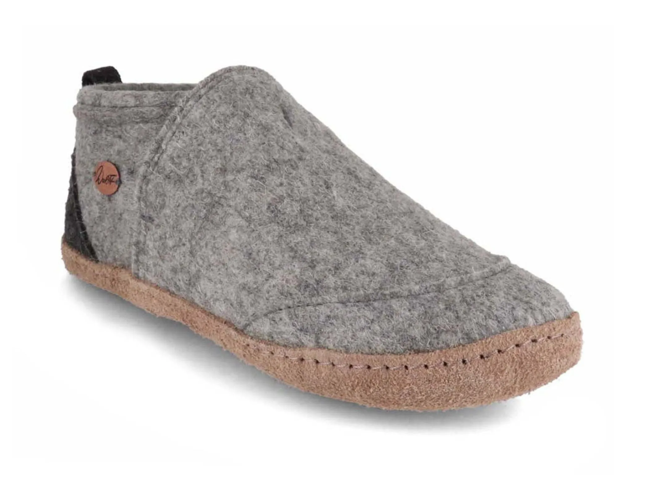 WoolFit Taiga | Felt Slipper Boots with Leather Sole