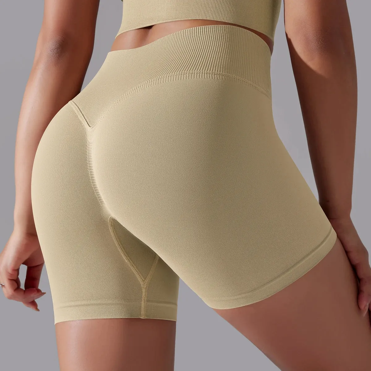 Yoga Shorts High Waist Workout Shorts Fitness Yoga Lift Butt Fitness Women Yoga Gym Running Short Pants Sportswear Workout Short