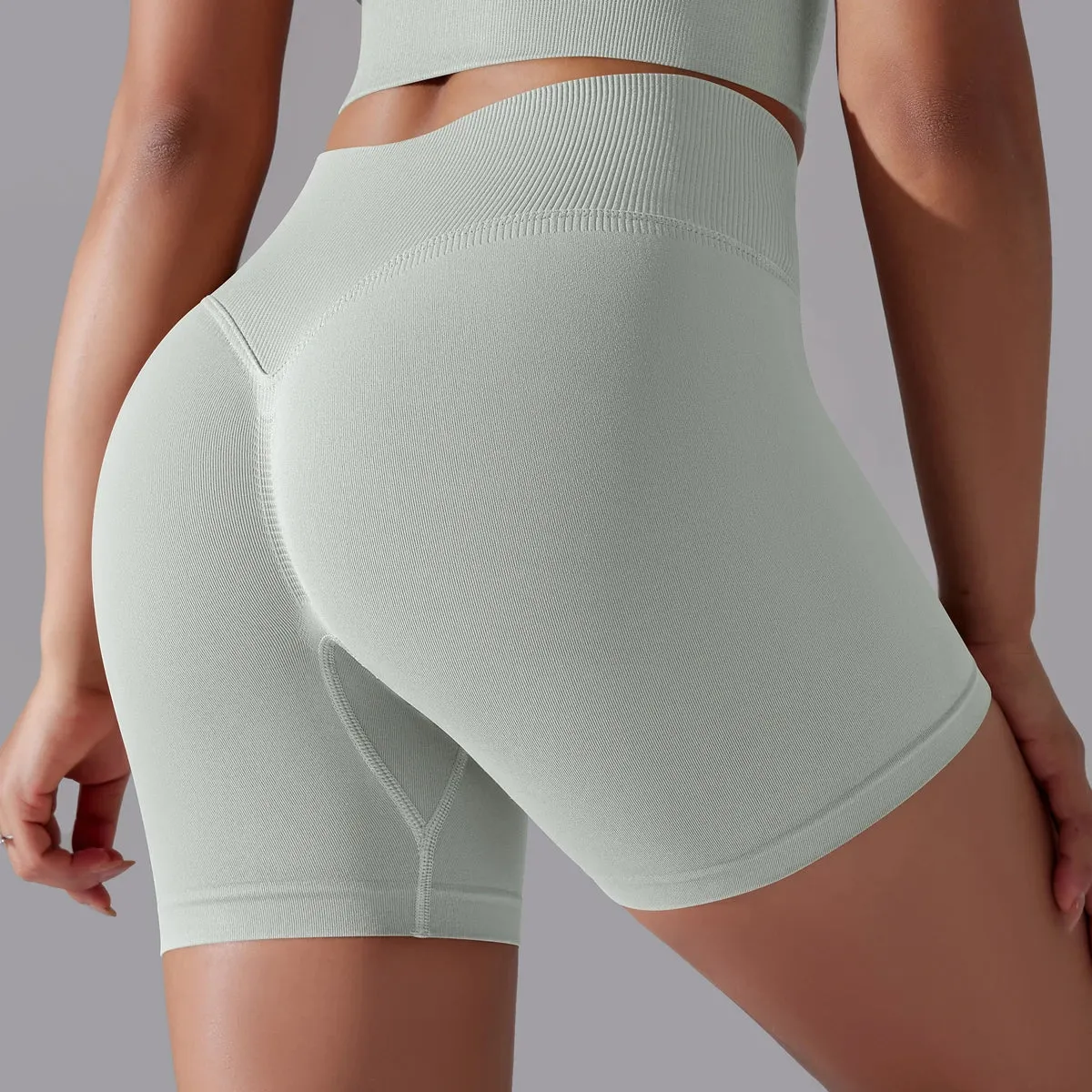 Yoga Shorts High Waist Workout Shorts Fitness Yoga Lift Butt Fitness Women Yoga Gym Running Short Pants Sportswear Workout Short